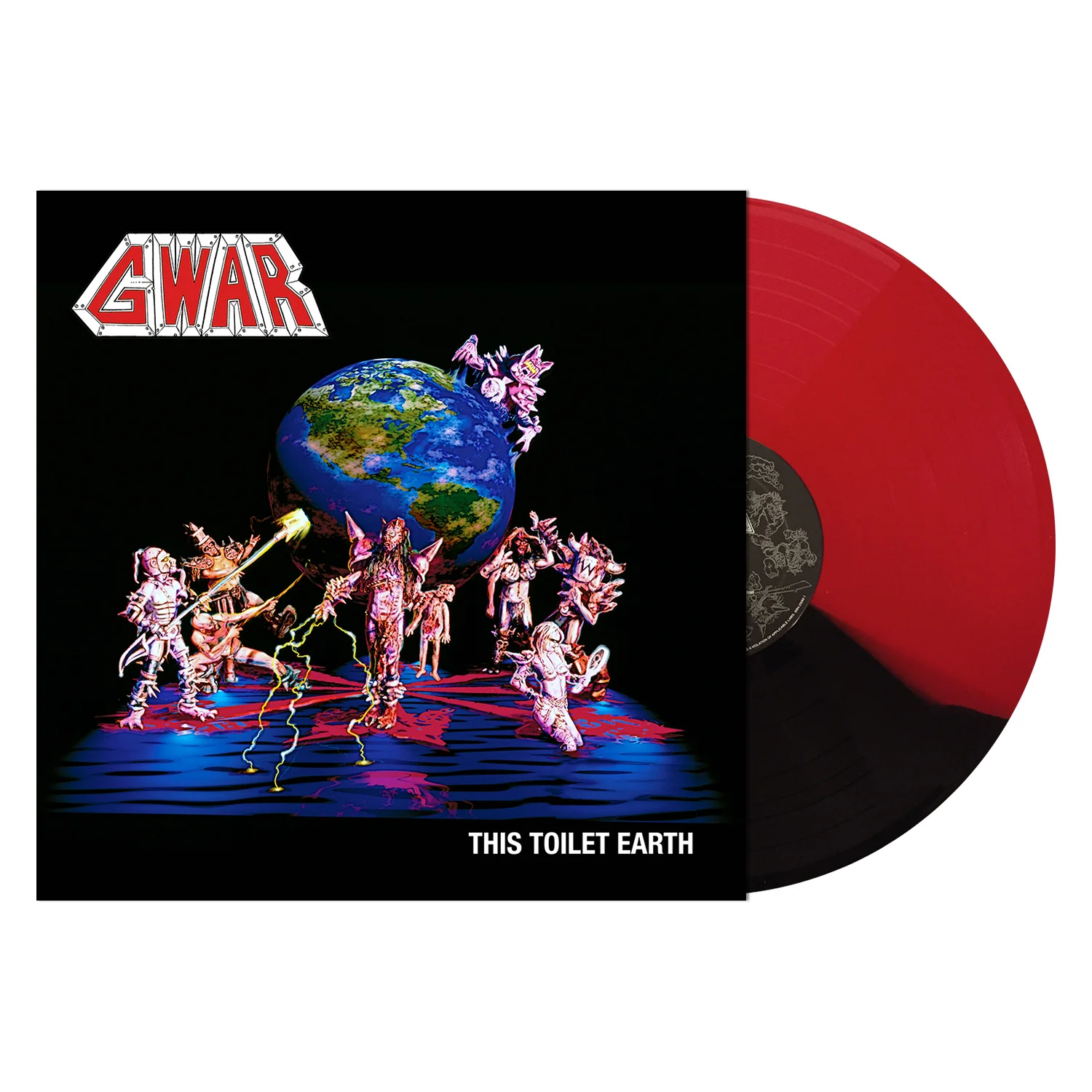 (image for) Gwar - This Toilet Earth LP (Red / Black Color Vinyl)